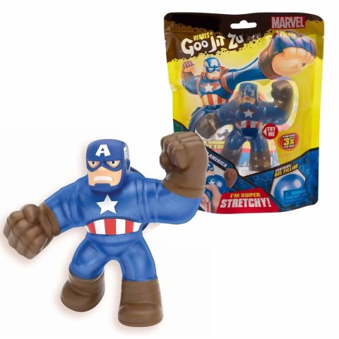 Figurka Goo Jit Zu Marvel Kapitan Ameryka Tm Toys (GOJ41057)