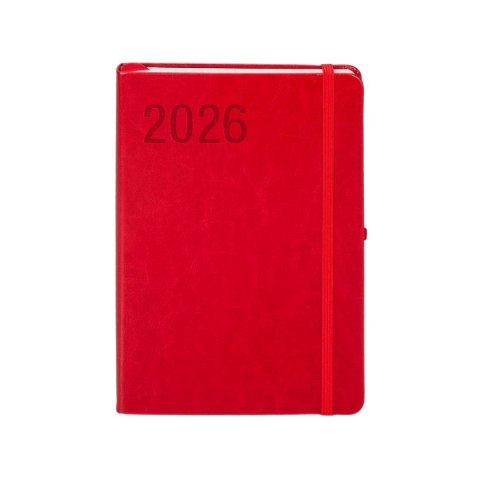 Kalendarz książkowy (terminarz) 2026 FORMALIZM TDW A5 Antra (CZERWONY)