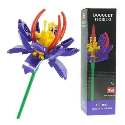 Klocki konstrukcyjne Mini kwiat krokus Nice Group (0058)