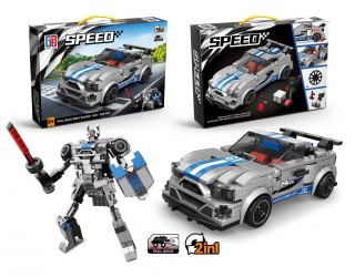 Klocki konstrukcyjne auto robot 2w1 Lean (23573)