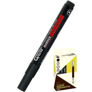 Marker permanentny GR-103C wkład czerwony 1,0-5,0mm ścięta końcówka Grand