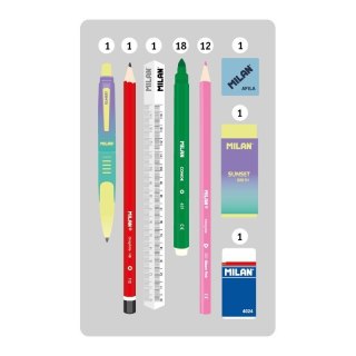 Piórnik Sunset zielony Milan (081264SNK1GR)