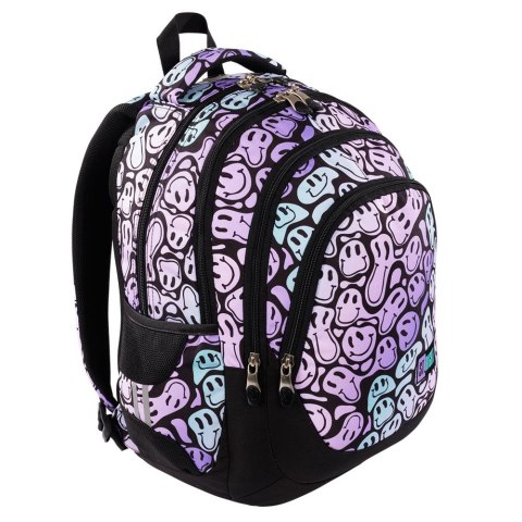 Plecak CRAZY FACES 5903235665362 4-KOMORY St.Right (BP-06)