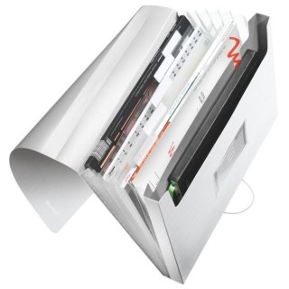 Teczka z przegródkami STYLE A4 kolor: biały 6 przegródek Leitz (39570004)