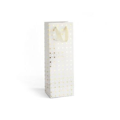 Torba prezentowa białe złote [mm:] 350x100x 120 (257018)