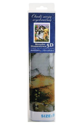 Zestaw kreatywny Diamentowa mozaika 30x40cm Zwierzęta Flamingo Line (TSGK75621)