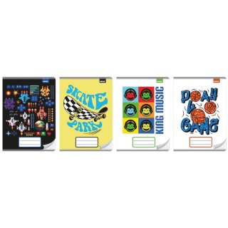 Zeszyt NO NAME - CHŁOPIEC A5 16k. krata Beniamin (5689)