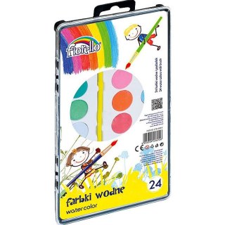 Farby akwarelowe 24 kolor. Fiorello (PB2124)