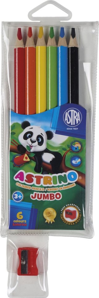 Kredki ołówkowe 6 kol. Astrino (312115003)