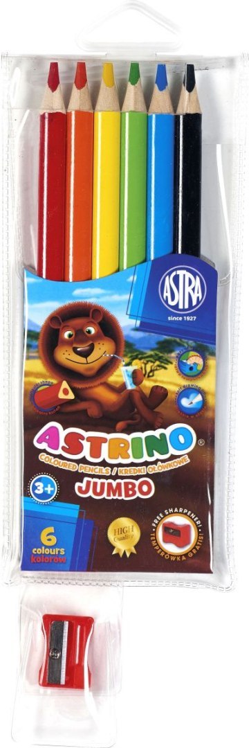 Kredki ołówkowe 6 kol. Astrino (312115003)