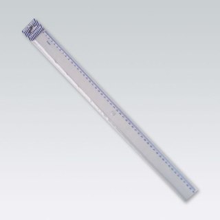 Linijka plastikowa 50cm Grales (L50 bl)