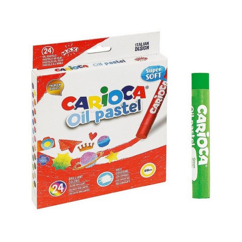 Pastele olejne 24 kol. Carioca (43278)