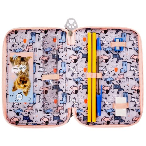 Piórnik MY LITTLE FRIEND GREY YORK POTRÓJNY 5903235668487 St.Majewski (Z WYPOSAŻENIEM)