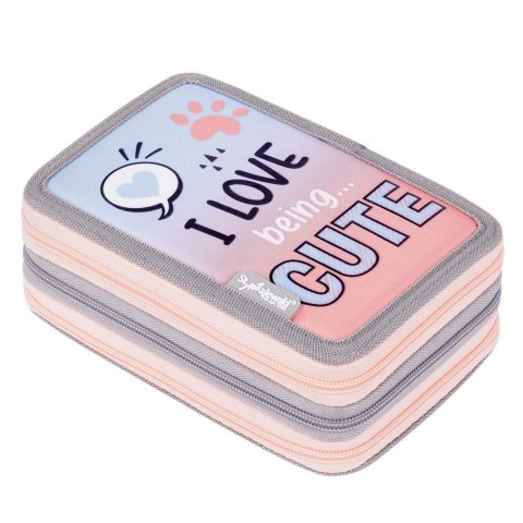 Piórnik MY LITTLE FRIEND GREY YORK POTRÓJNY 5903235668487 St.Majewski (Z WYPOSAŻENIEM)