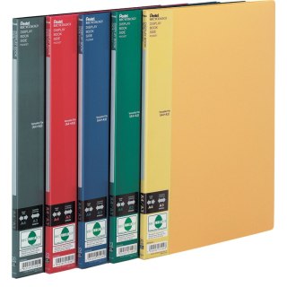 Teczka ofertowa A4 kolor: czarna 20 kieszeni Pentel