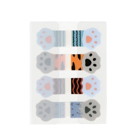 Zakładki indeksujące łapki 44x15mm x4bl 5905658810283 80k [mm:] 44x15 Strigo (SSN025)