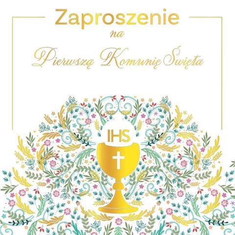 Zaproszenie KW Komunia PATTERN Henry (5905701485482)