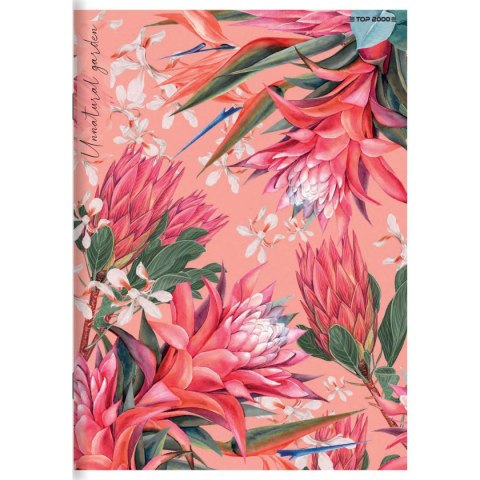 Zeszyt FLOWERS A5 60k. 70g linia Top 2000 (400169420)