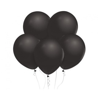 Balon gumowy Beauty&Charm metaliki 10szt. czarny 12cal Godan (CB-1MCZ)