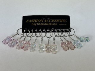 Brelok miś, karta 12szt. Adar (603653)