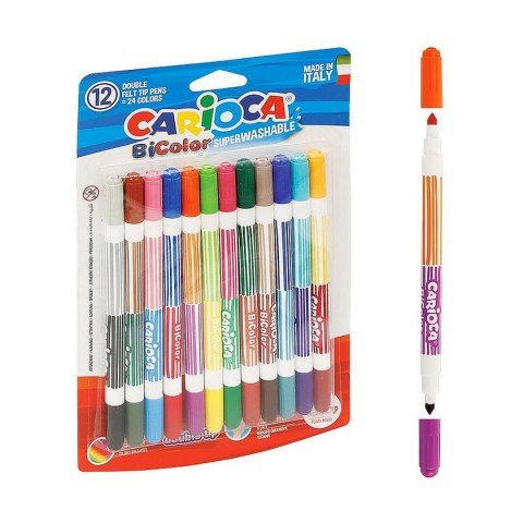 Flamaster Bicolor 24 kol. Carioca (42265)