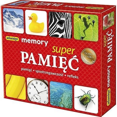 Gra pamięciowa super pamięć super pamięć Adamigo