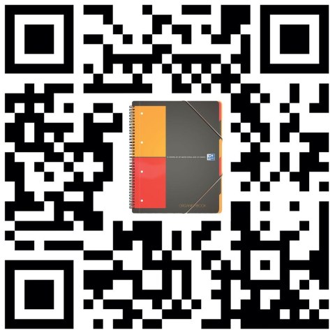 Kołozeszyt (kołonotatnik) International A4+ 80k. 80g krata Oxford (100102777)