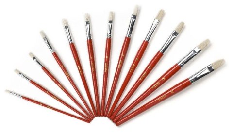 Pędzel szkolny płaski nr 20 Astra (315107010)