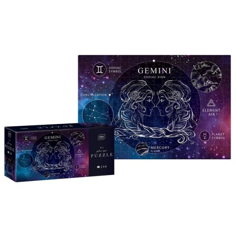 Puzzle ZODIAC SIGNS 3 GEMINI 5902277341891 250 el. Interdruk (250 el)