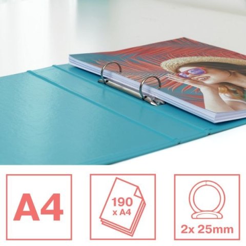 Segregator ringowy Colour Breeze A4 25mm niebieski Esselte (626497)