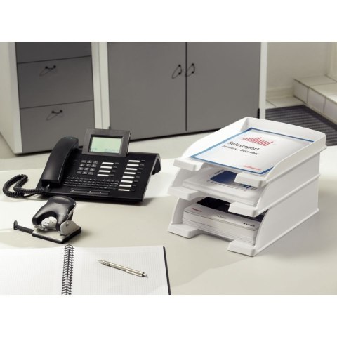 Szuflada na dokumenty niebieski polistyren PS [mm:] 255x103x 357 Leitz (52330035)