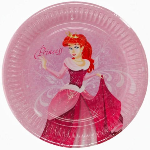 Talerz jednorazowy 18 cm papier śr. 180mm Pol-mak