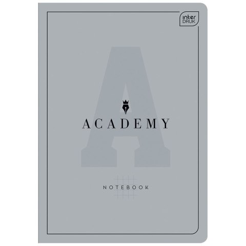 Zeszyt ACADEMY B5 60k. 90g krata Interdruk (5902277316332)