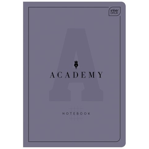 Zeszyt ACADEMY B5 60k. 90g krata Interdruk (5902277316332)
