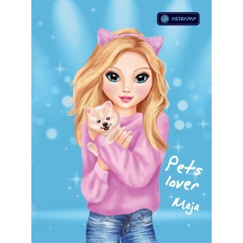 Zeszyt trzy linie kolor A5 16k. linia Astrapap (102022010)