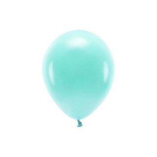 Balon gumowy Pastel Eco Balloons ciemnomiętowy 260mm Partydeco (ECO26P-103C)