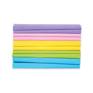 Bibuła marszczona Pastel mix 250mm x 200mm Happy Color (HA 3640 2521-PASTEL)