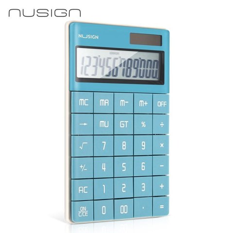 Kalkulator na biurko Nusign jasnoniebieski Argo (ENS041-BL)
