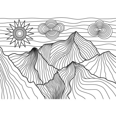 Kolorowanka Złote marzenia metalizowana 5902277306227 Interdruk