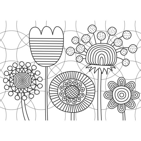 Kolorowanka Złote marzenia metalizowana 5902277306227 Interdruk