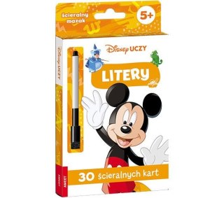 Książeczka edukacyjna Disney Uczy. Litery. Karty Ameet (UMK 9302)