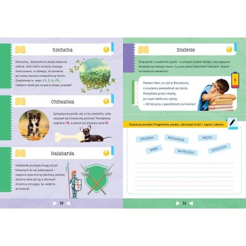 Książka dla dzieci Jak opanować 100 przerażających nas słów