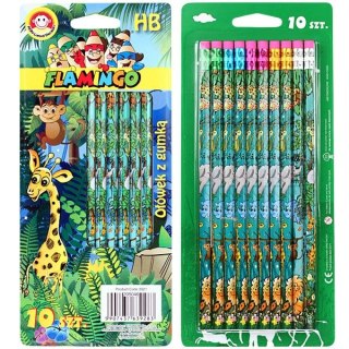 Ołówek Safari HB Flamingo