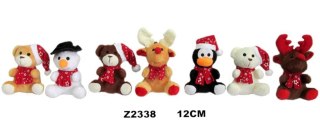 Pluszak zwierzęta świąteczne 7 wzorów [mm:] 120 Sun-Day (141071)