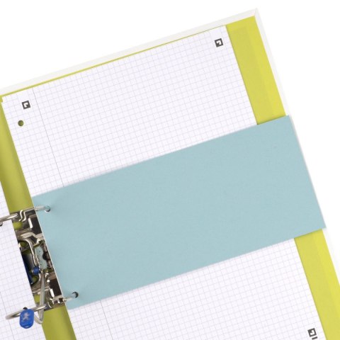 Przekładka czysta 1/3 A4 niebieska 180g 100k Oxford (100205025)