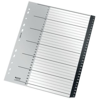Przekładka numeryczna Recycle A4+ czarna 1-31 Leitz (12180000)