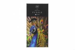 Puzzle COLOURFUL NATURE 1 Peacock 5902277341980 250 el. Interdruk (250 el)