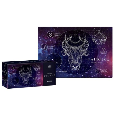 Puzzle ZODIAC SIGNS 2 TAURUS 5902277341884 250 el. Interdruk (250 el)