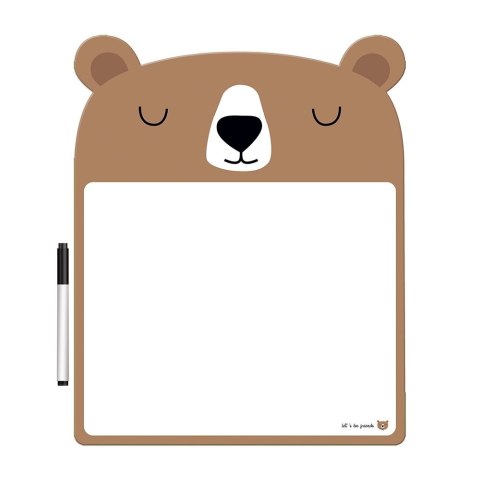 Tablica suchościeralna BB FRIENDS MIŚ 5902277331687 [mm:] 280x370 Interdruk