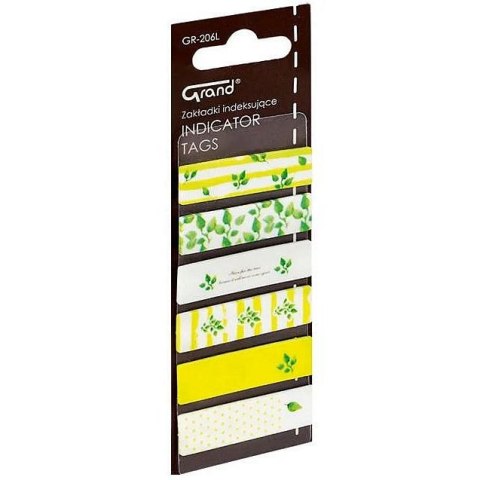 Zakładki indeksujące Liście 120k [mm:] 450x120 Grand (GR-206L)